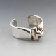 Vintage Jacques Moniquet Silver Bangle