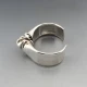Jacques Moniquet Silver Cuff Bangle