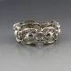 Decorative 835 Silver Link Bracelet