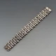 David Shackman and Sons Modernist Silver Bracelet