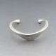 Bent Knudsen Silver Bangle #3