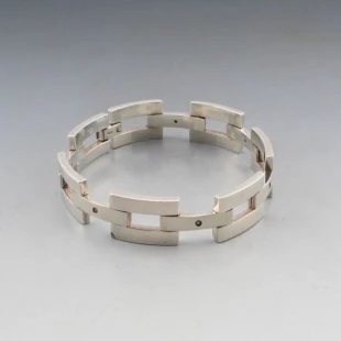 Hot Diamonds Solid Silver Link Bracelet