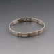 Silver Linear Bracelet