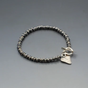 Hi Ho Silver  Bracelet with Heart Charm