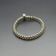 Chunky Silver Rope Chain Bracelet