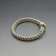 Solid Silver Rope Chain Bracelet