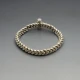 Solid Silver Rope Chain Bracelet