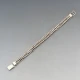 Decorative Flat Silver Chain Bracelet