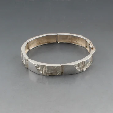 Matti J Hyvarinen Finland  Silver Bracelet