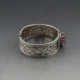 Hamish Dawson Bowman for Celtic Art Industries Amethyst and silver Bangle