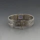 Hamish Dawson Bowman for Celtic Art Industries Amethyst and silver Bangle