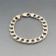 Silver Curb Chain Bracelet