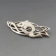 Amanda Birkett Silver Brooch