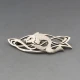 Amanda Birkett Silver Brooch