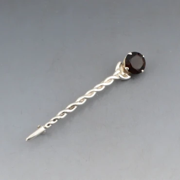 John Fraser Inverness Cairngorm Quartz Kilt Pin