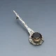 Robert Allison Cairngorm Quartz and Silver Kilt Pin