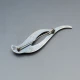 Jens J Aagaard Silver Modernist Brooch