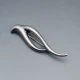 Jens J Aagaard Silver Modernist Brooch