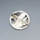 Silver Floral Brooch