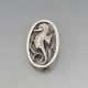 Geoffrey Bellamy Sea Horse Brooch