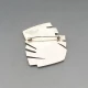 Hephaestus Modernist Silver Brooch