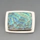 Palle Bisgaard Abelone and Silver Brooch