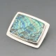 Palle Bisgaard Abelone and Silver Brooch