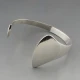 Georg Jensen Silver Cuff Bangle designed by Bent Gabrielson
