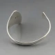 Georg Jensen Silver Cuff Bangle designed by Bent Gabrielson