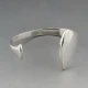 Georg Jensen Silver Cuff Bangle designed by Bent Gabrielson