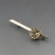Glen Kelso Frame Citrine Silver Bar Brooch