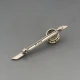 Glen Kelso Frame Citrine Silver Bar Brooch