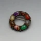 Scottish Gemstone Silver Brooch