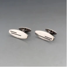 Hans Hansen Silver Cuff Links