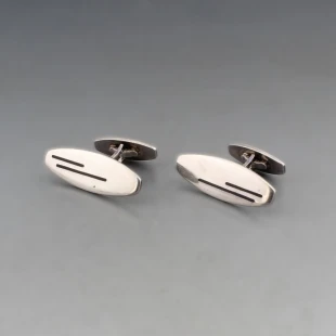 Hans Hansen Silver Cuff Links