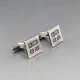 Jack Spencer Silver Cufflinks