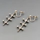 Vintage Uni David Andersen Marianne Berg Earrings