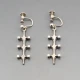 Uni David Andersen Marianne Berg Modernist Silver Earrings
