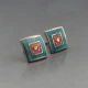LCC Enamel Stud Earrings