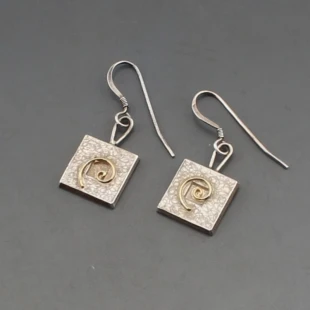 Linda Macdonald Silver Earrings