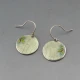 Rosemary Zeeman Green Enamel Earrings