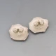 Rosemary Zeeman  Tri Colour Enamel Earrings
