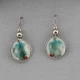 Rosemary Zeeman Enamel and Silver Earrings