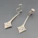 Ola Gorie Celtic Silver Drop Earrings