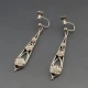 Ola Gorie Silver Drop Earrings