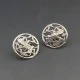 Shetland Silvercraft Maeshow Dragon Earrings