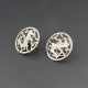 Shetland Silvercraft Maeshow Dragon Earrings