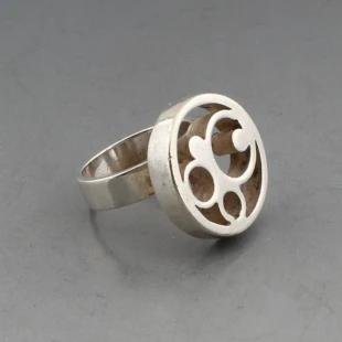 Eric Norris Smith Silver Ring