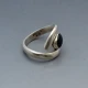 Vintage Mexico Silver and Onyx Ring