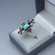 Nicky Butler Silver Gemstone Ring